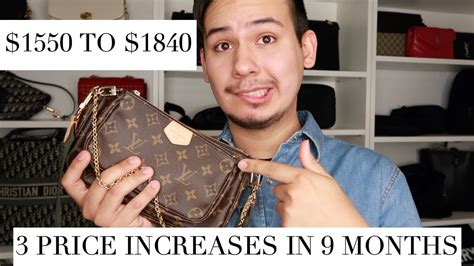 why louis vuitton price increase